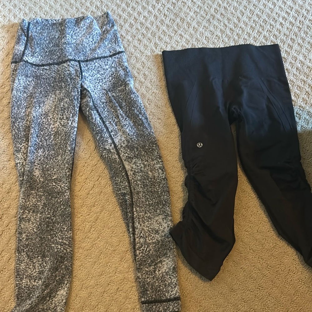 2 pairs of lululemon leggings